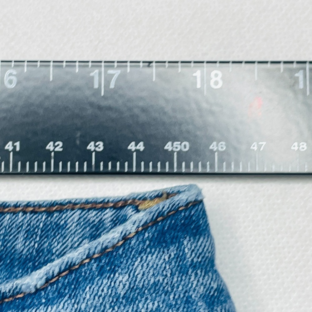 Just My Size JMS Skinny Jeans Womens 18W M Plus Size Blue Stretch Denim Casual - Picture 6 of 14